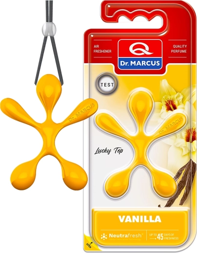 Dr. Marcus Lucky Top Vanilla car air freshener