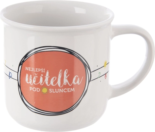 Skodelica »Najboljša učiteljica« 0,34 l, porcelan