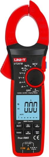 Uni-T kleščni digitalni merilnik True RMS UT207B