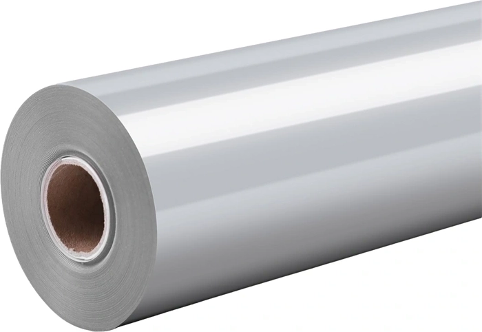 HTVRONT Pure termotransferna folija srebrna 30,5 cm × 1,8 m