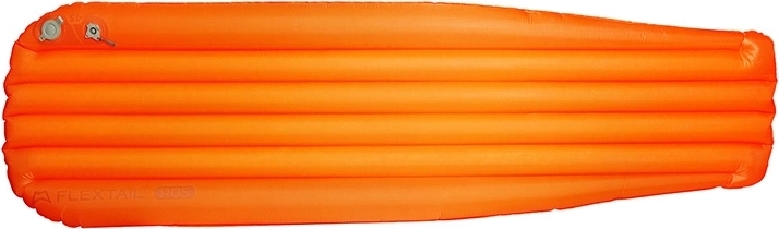 Flextail Tiny sleeping pad AVS mumija napihljiva spalna podloga oranžna