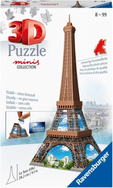 Ravensburger 3D puzzle mini Eiffelov stolp