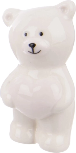 Porcelanasta dekorativna figurica belega medveda