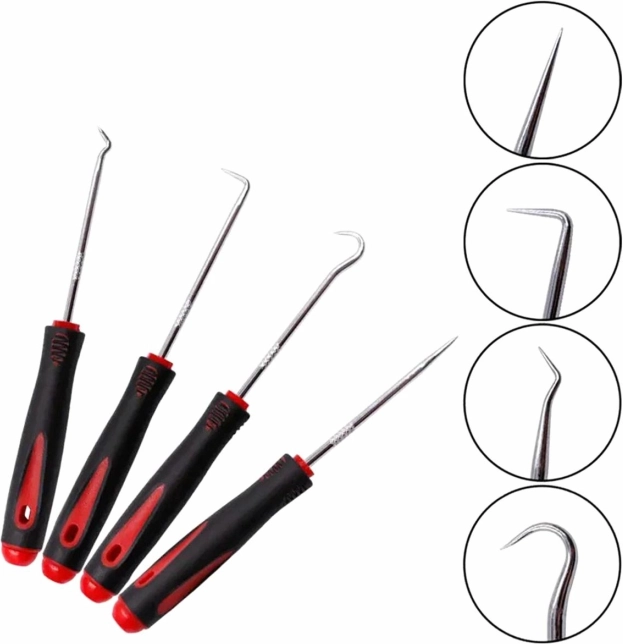 Set kavljev z ročajem, 4 kosi