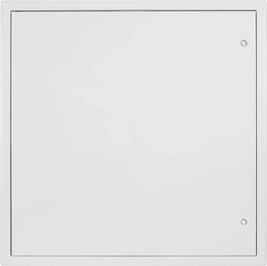 Revizijska vratca 800 × 800 mm bela kovinska
