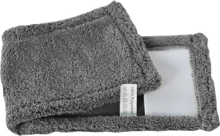 Nadomestna glava za ploščati mop TORO, siva, mikrovlakno 42,5 × 13,5 cm