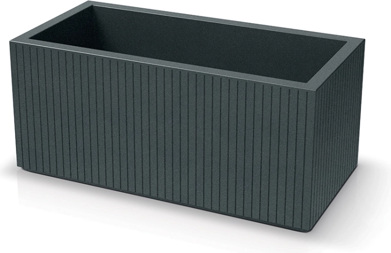 Cvetlično korito Prosperplast Coro case 80 cm, grafit