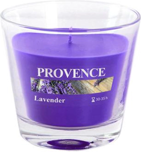 Dišeča sveča v steklu sivka PROVENCE 35 ur