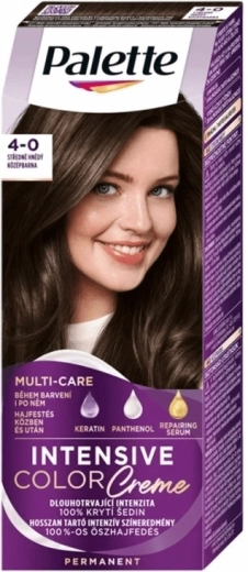 Palette Intensive Color Creme 4-0 srednje rjava 50 ml
