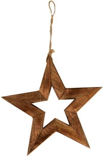 Viseča dekoracija zvezda mango 33 cm