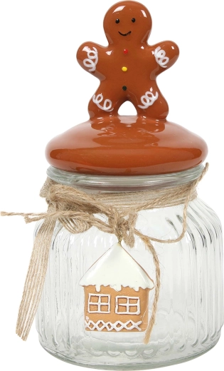 Steklena posoda za pecivo Medenjak 11,4 × 15,5 cm