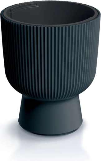 Modern planter with insert 24 cm, anthracite