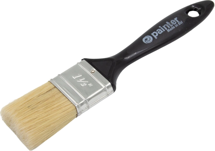 Ploski čopič 1,5" s plastičnim ročajem, 13 mm