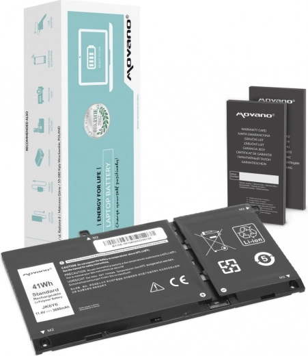 Movano JK6Y6 Battery for Dell Latitude and Inspiron 3600 mAh (41 Wh)