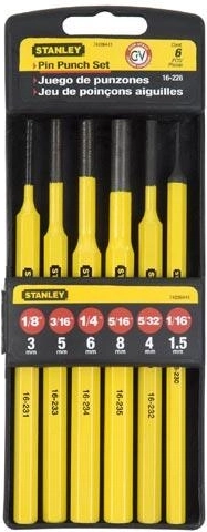 Komplet udarnih svedrov STANLEY 6 kosov