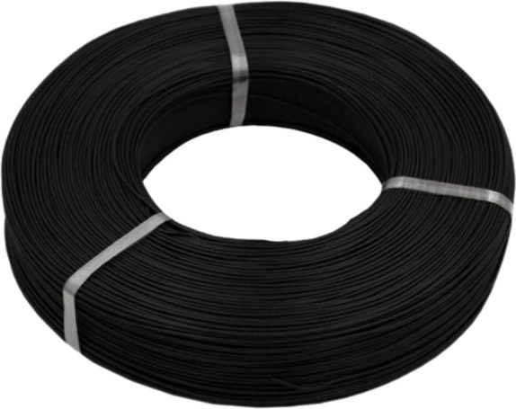 Silikonski napajalni vodnik MSP 24AWG 0,2 mm² 1 m črn - 1 kos