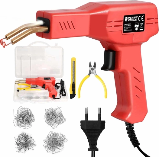 Renew Force varilnik za plastiko za popravilo razpok (hot stapler) 50 W