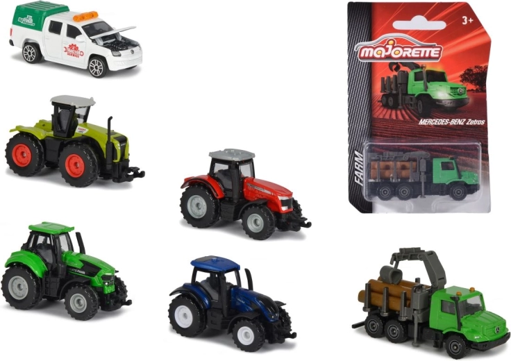 Majorette metal farm vehicle 7 cm - 1 piece