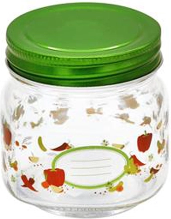 Kozarec za vlaganje s pokrovom Toro 250 ml – zelenjava