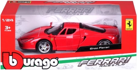 Ferrari Enzo Car Model in Red, 1:24 Scale