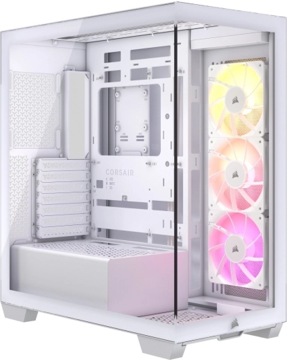 Corsair 3500X TG srednje velika (mid‑tower) bela računalniška ohišja