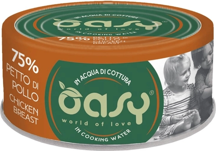 Oasy More Love piščančje prsi za mačke 70 g