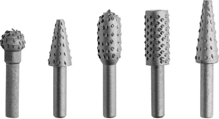 Rotacijski komplet rašp 5-delni