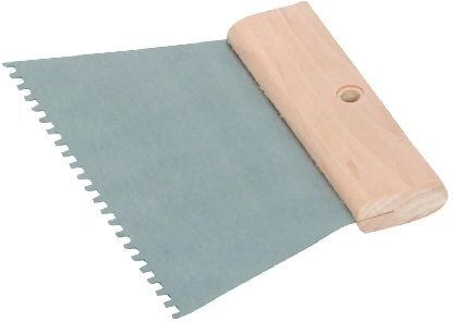 Jeklena gladilka z zobci 4, 250 mm