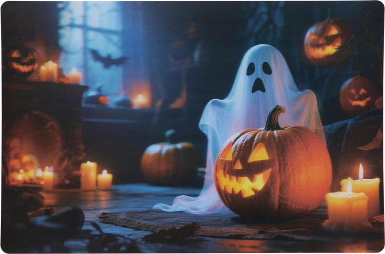 Halloween polypropylene placemat 42 × 28 cm, assorted designs - 1 pc