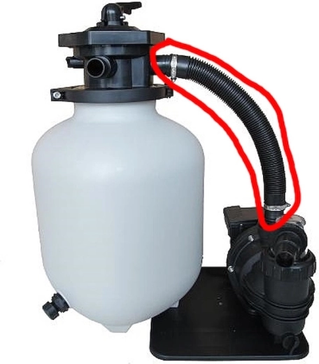 Povezovalna cev za filtracijo ProfiStar 6 (48 cm)
