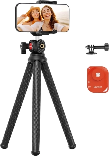 Neewer TP34 fleksibilni stativ za telefon, fotoaparat in akcijsko kamero