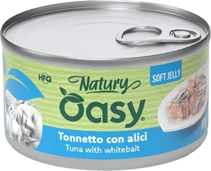 Oasy Natury Soft Jelly – tuna z inčuni 85 g