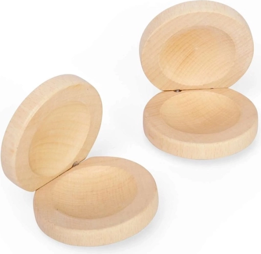 Bigjigs Toys kastanjeta iz naravnega lesa
