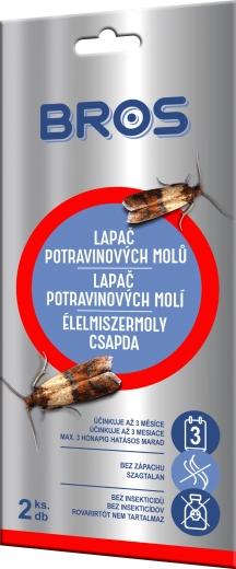 Bros past za živilske molje 2 kos