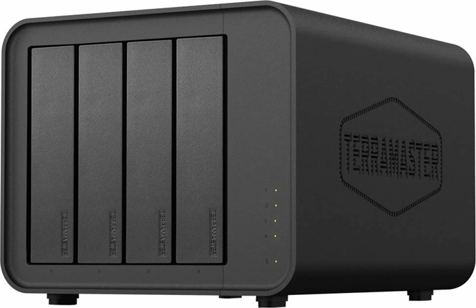 Terramaster D4-320 štirirežijsko zunanje ohišje za diske (DAS) USB‑C 10 Gb/s