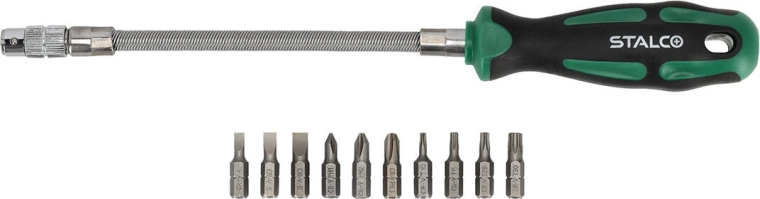 Prilagodljiv izvijaški set STALCO, 12-delni