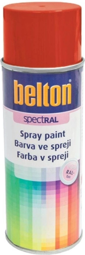 Belton sprej barva RAL 3020 rdeča sijajna 400 ml