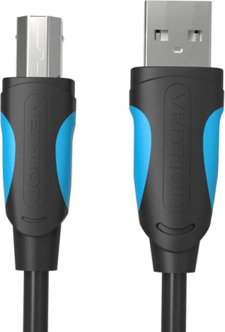 USB 2.0 kabel A za tiskalnik USB-B Vention VAS-A16-B100 1 m črn