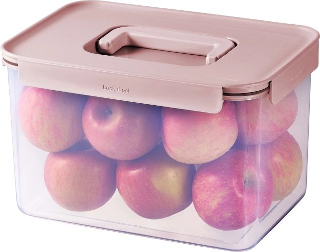 Posoda za živila LocknLock Classic Plus 6 l roza