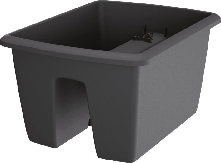 Korito za ograjo Respana Railing 40 cm antracit