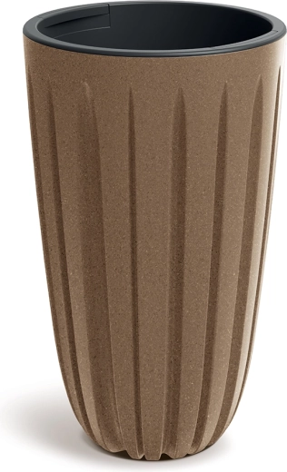 Lonec za rože Wario Eco Wood 29 cm naturo