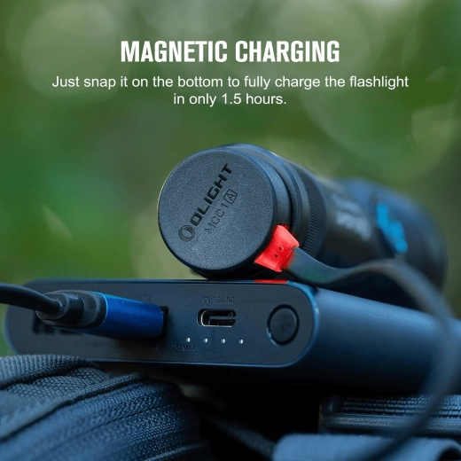 Svetilka Olight Seeker 4 Mini NW z UV svetlobo 365 nm, polnilna 18350