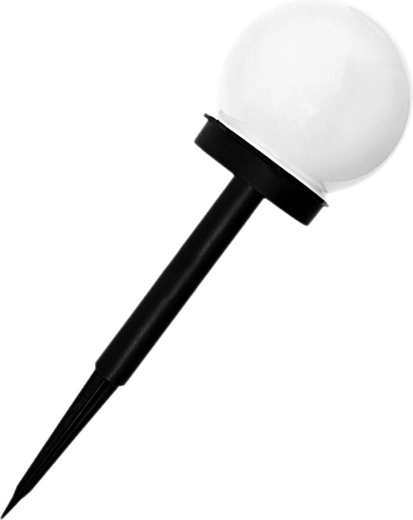 Zd50d vrtna sončna svetilka bela krogla