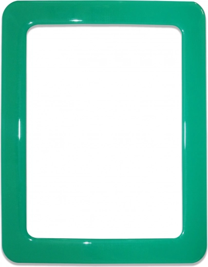 Magnetni samolepilni okvir velikosti 16,0 × 11,8 cm - zelen