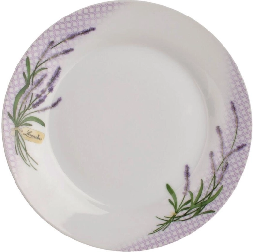 Porcelanast desertni krožnik Lavender 19 cm