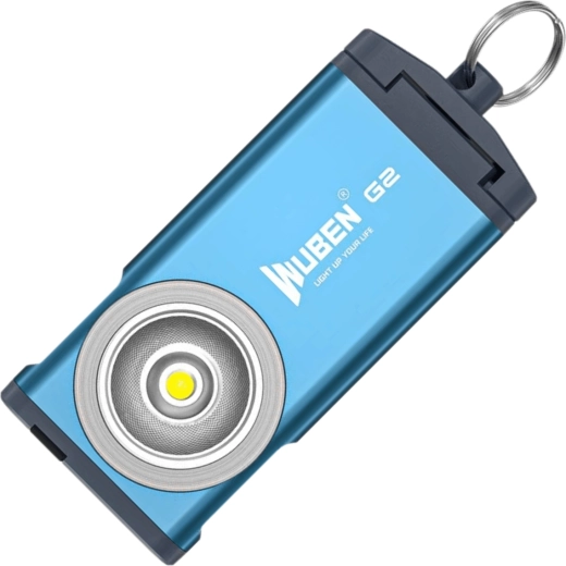 Wuben G2 Blue mini keychain flashlight 500 lm (blue)