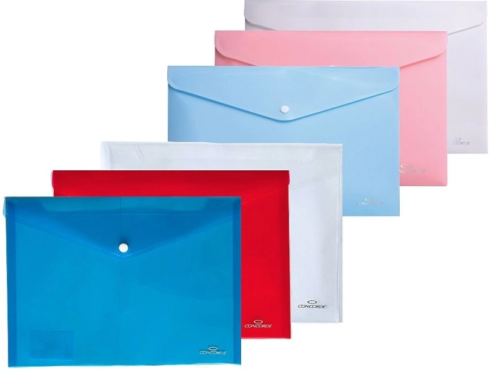 Mape z gumbom A5 – barvni miks