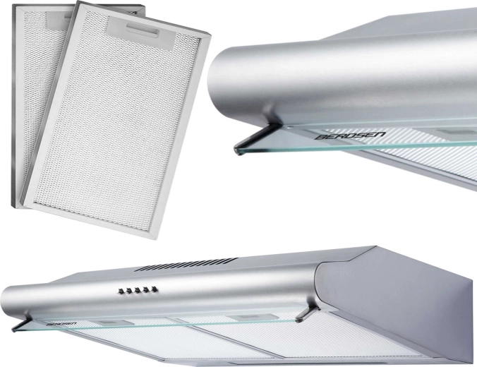 Podvgradna kuhinjska napa 60 cm Berdsen BE-10A Inox