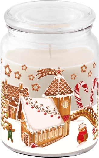 Dišeča sveča v steklu s pokrovom Medeničkova vasica 510 g