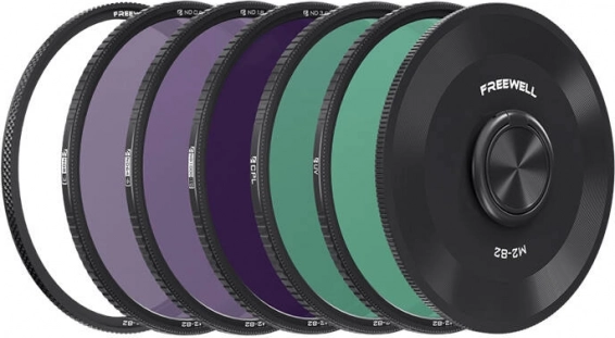 set magnetnih filtrov freewell m2 quick swap 82 mm (nd8/nd64/nd1000/cpl/uv)